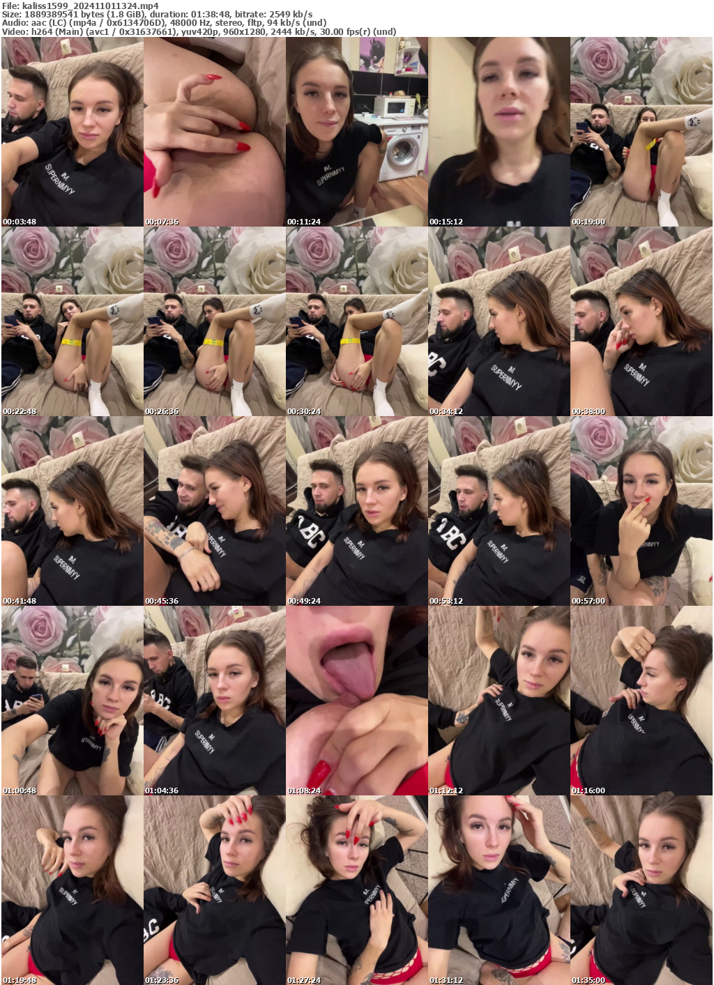 Preview thumb from kaliss1599 on 2024-11-01 @ bongacams