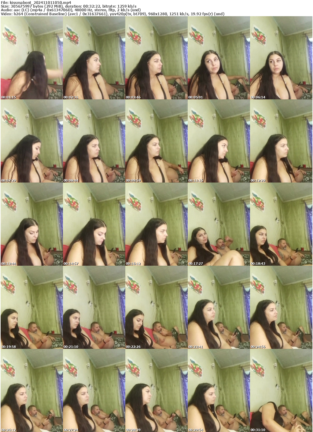 Preview thumb from kissmabont on 2024-11-01 @ bongacams