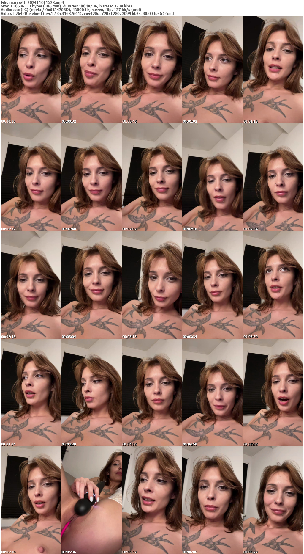 Preview thumb from maribett on 2024-11-01 @ bongacams