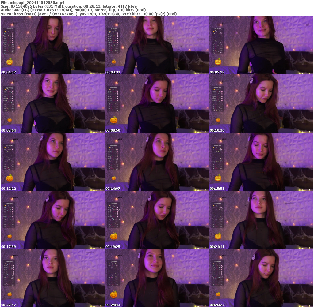 Preview thumb from mispopi on 2024-11-01 @ bongacams