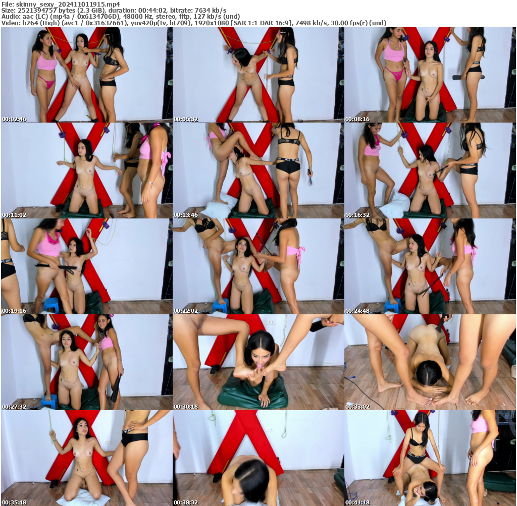 Preview thumb from skinny_sexy on 2024-11-01 @ bongacams