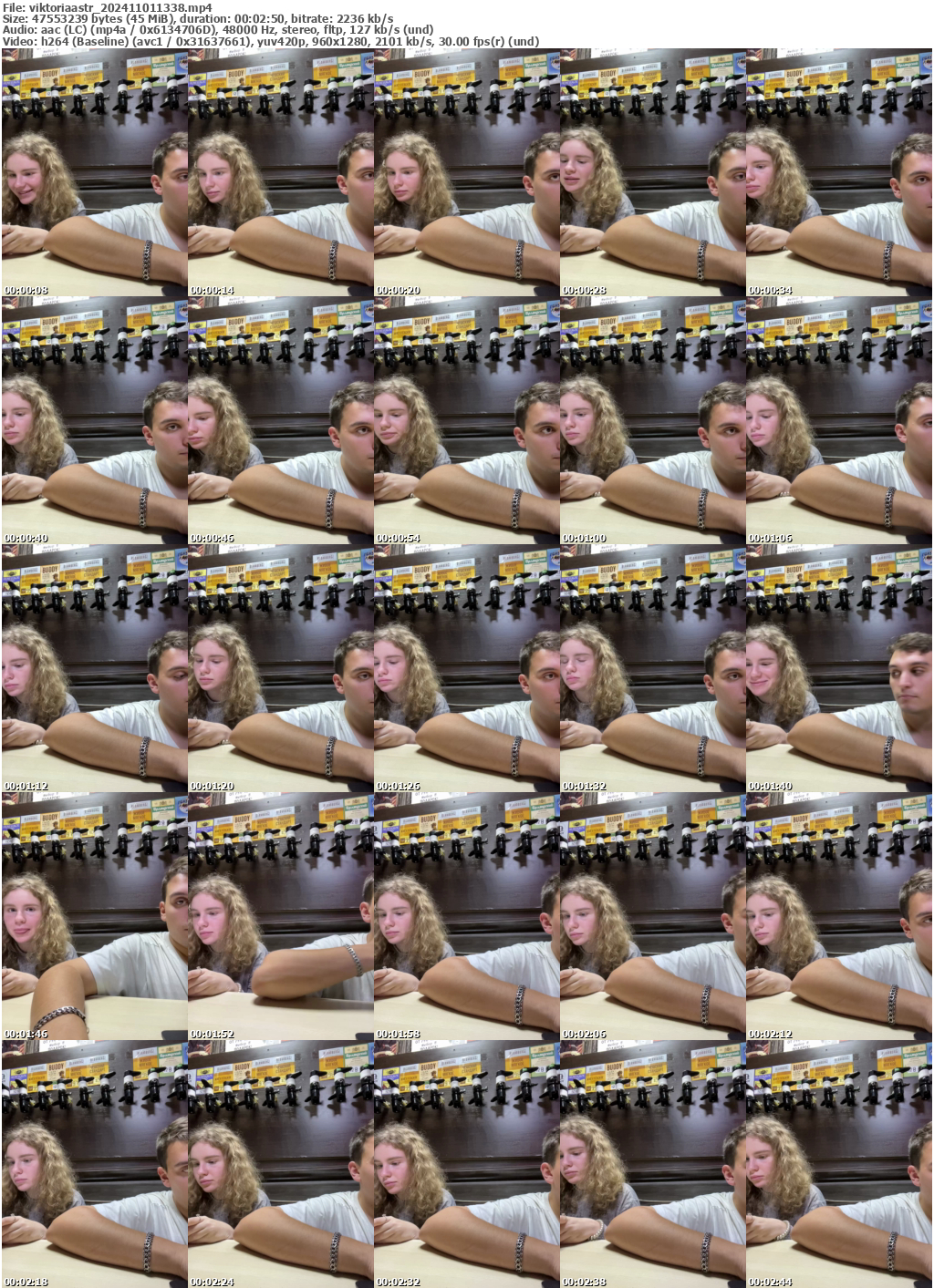 Preview thumb from viktoriaastr on 2024-11-01 @ bongacams