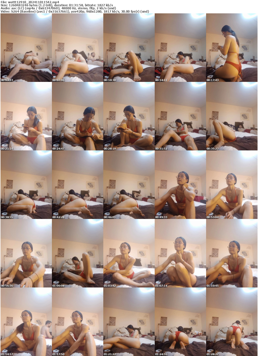 Preview thumb from wettt12910 on 2024-11-01 @ bongacams