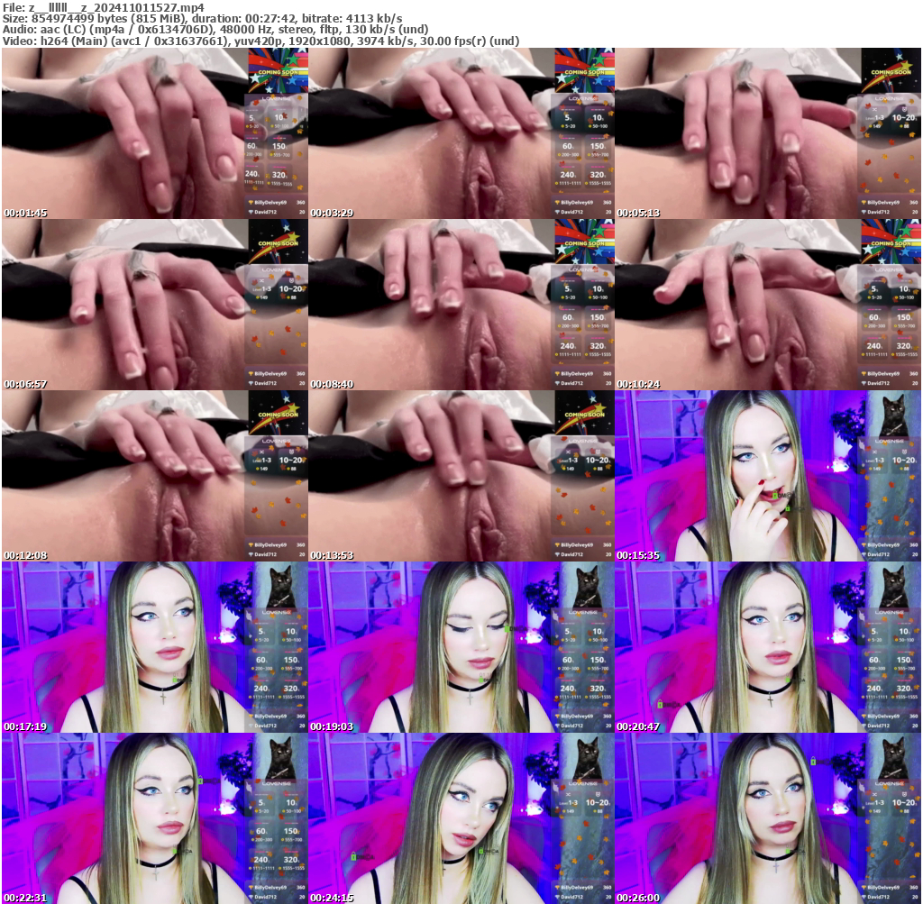 Preview thumb from z__llllll__z on 2024-11-01 @ bongacams