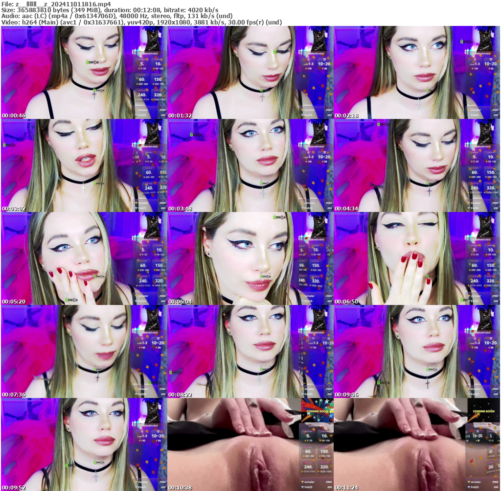 Preview thumb from z__llllll__z on 2024-11-01 @ bongacams