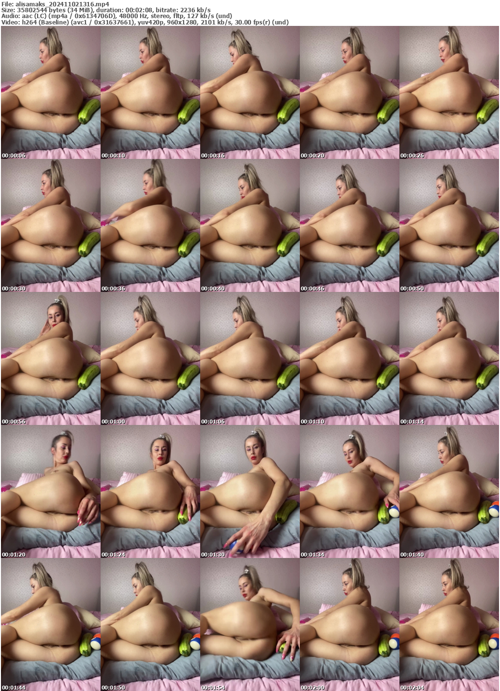 Preview thumb from alisamaks on 2024-11-02 @ bongacams