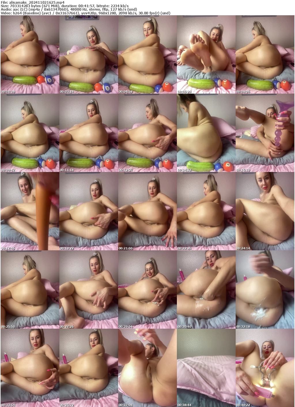 Preview thumb from alisamaks on 2024-11-02 @ bongacams