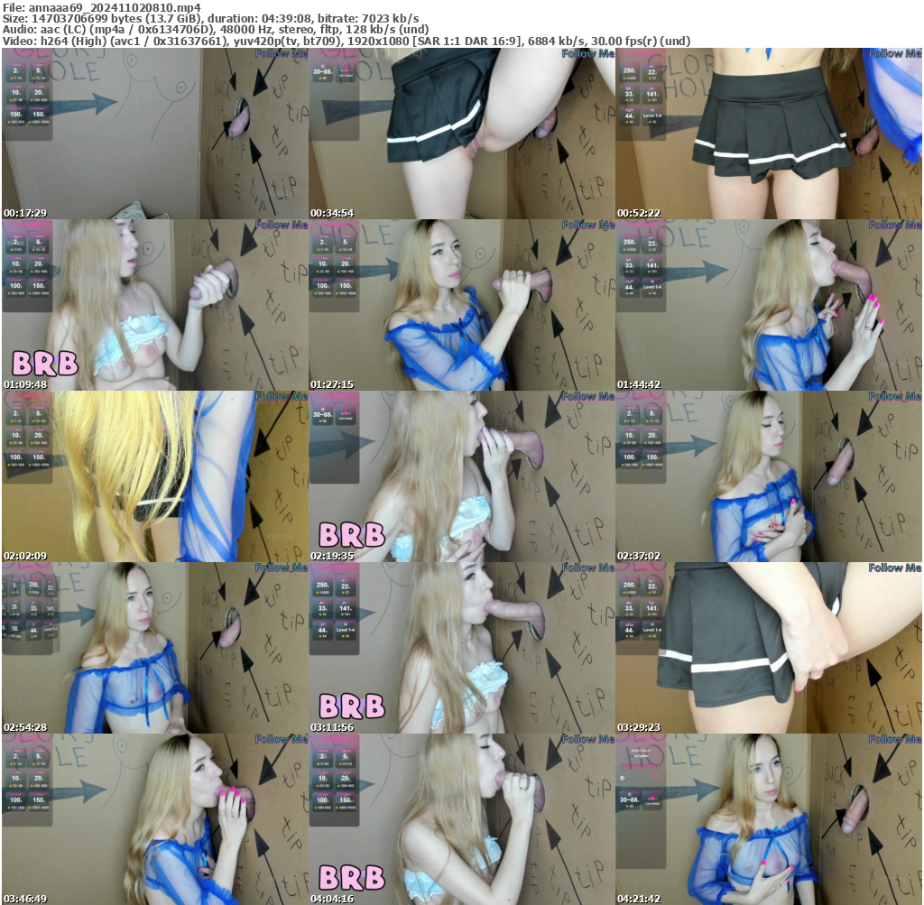 Preview thumb from annaaa69 on 2024-11-02 @ bongacams