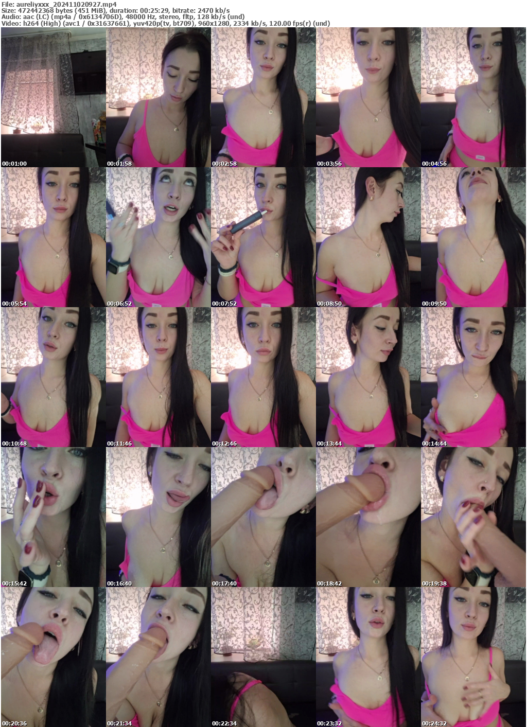 Preview thumb from aureliyxxx on 2024-11-02 @ bongacams