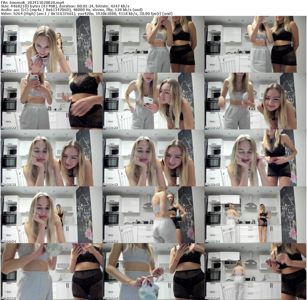 Preview thumb from busenok on 2024-11-02 @ bongacams