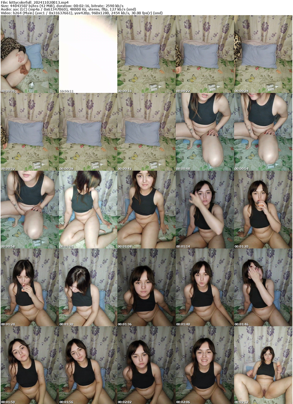 Preview thumb from kittycolorfull on 2024-11-02 @ bongacams