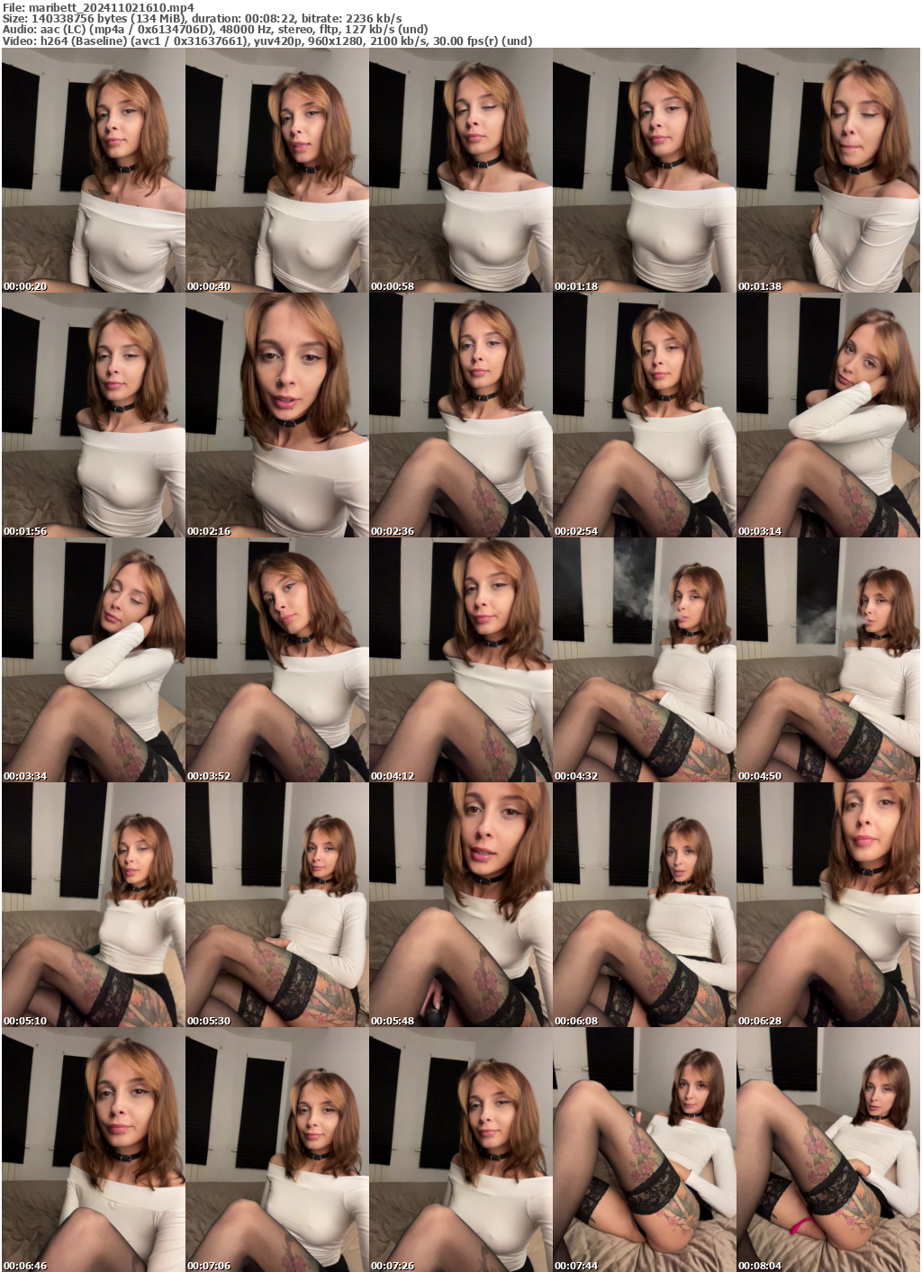 Preview thumb from maribett on 2024-11-02 @ bongacams