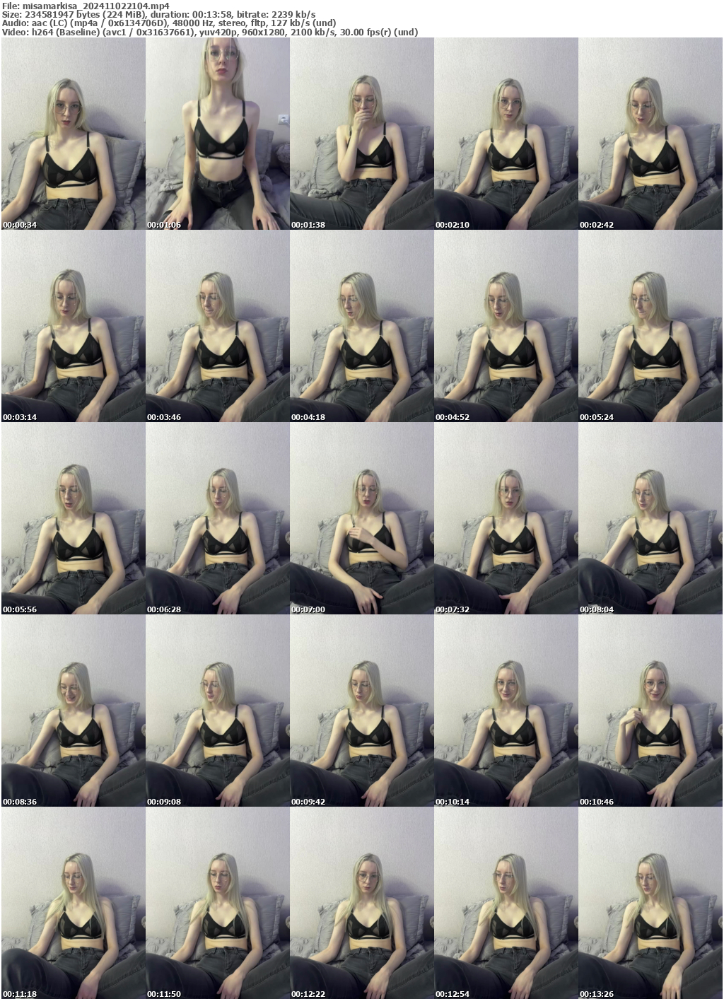 Preview thumb from misamarkisa on 2024-11-02 @ bongacams