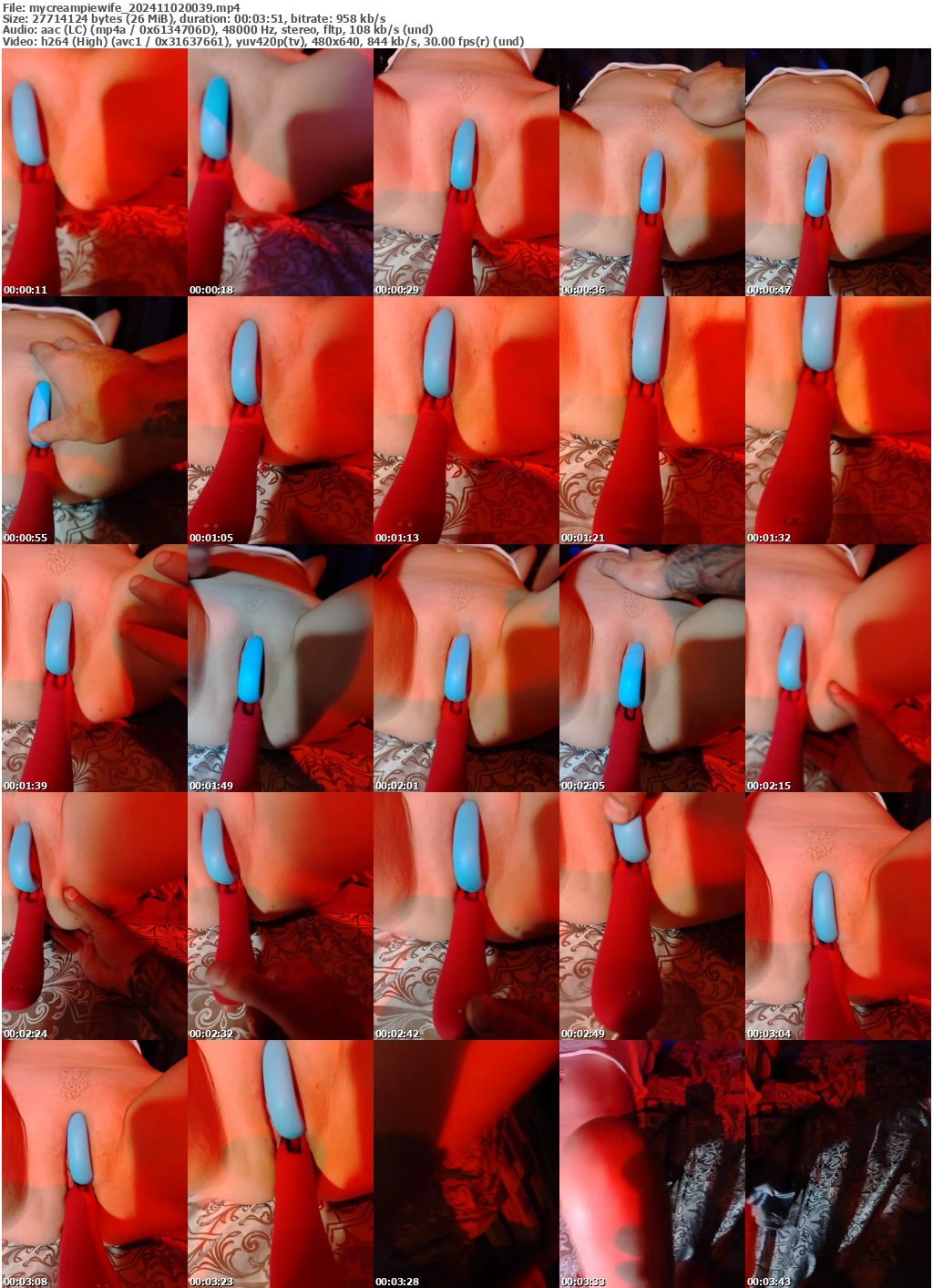 Preview thumb from mycreampiewife on 2024-11-02 @ bongacams