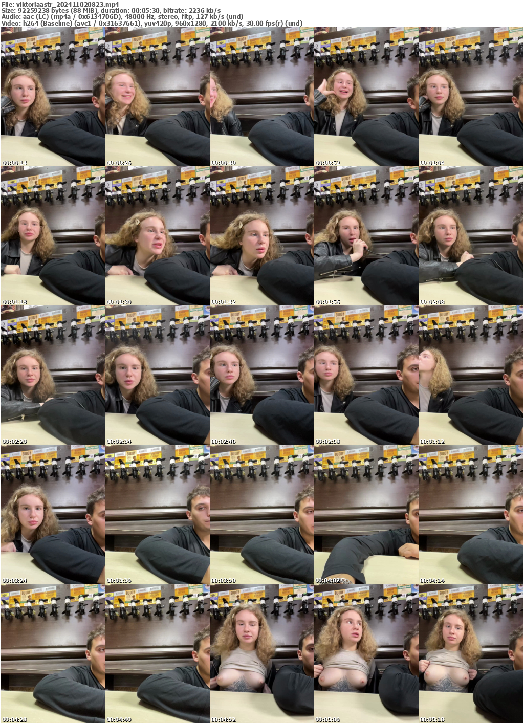 Preview thumb from viktoriaastr on 2024-11-02 @ bongacams