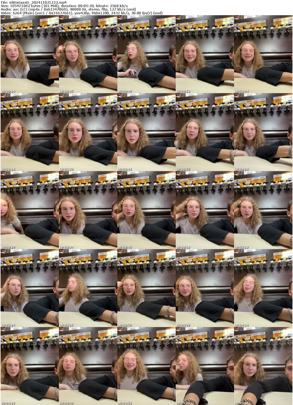 Preview thumb from viktoriaastr on 2024-11-02 @ bongacams