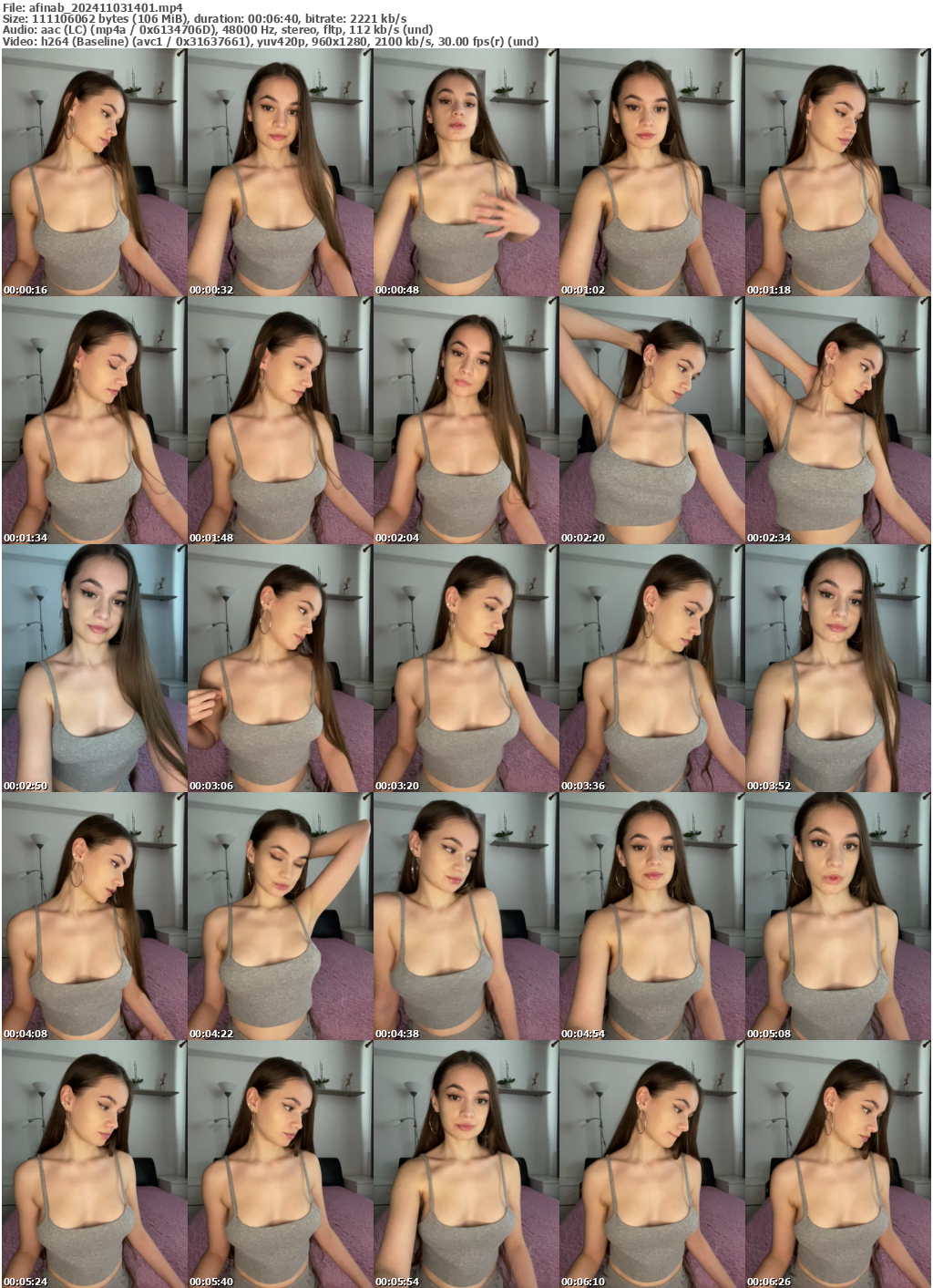 Preview thumb from afinab on 2024-11-03 @ bongacams