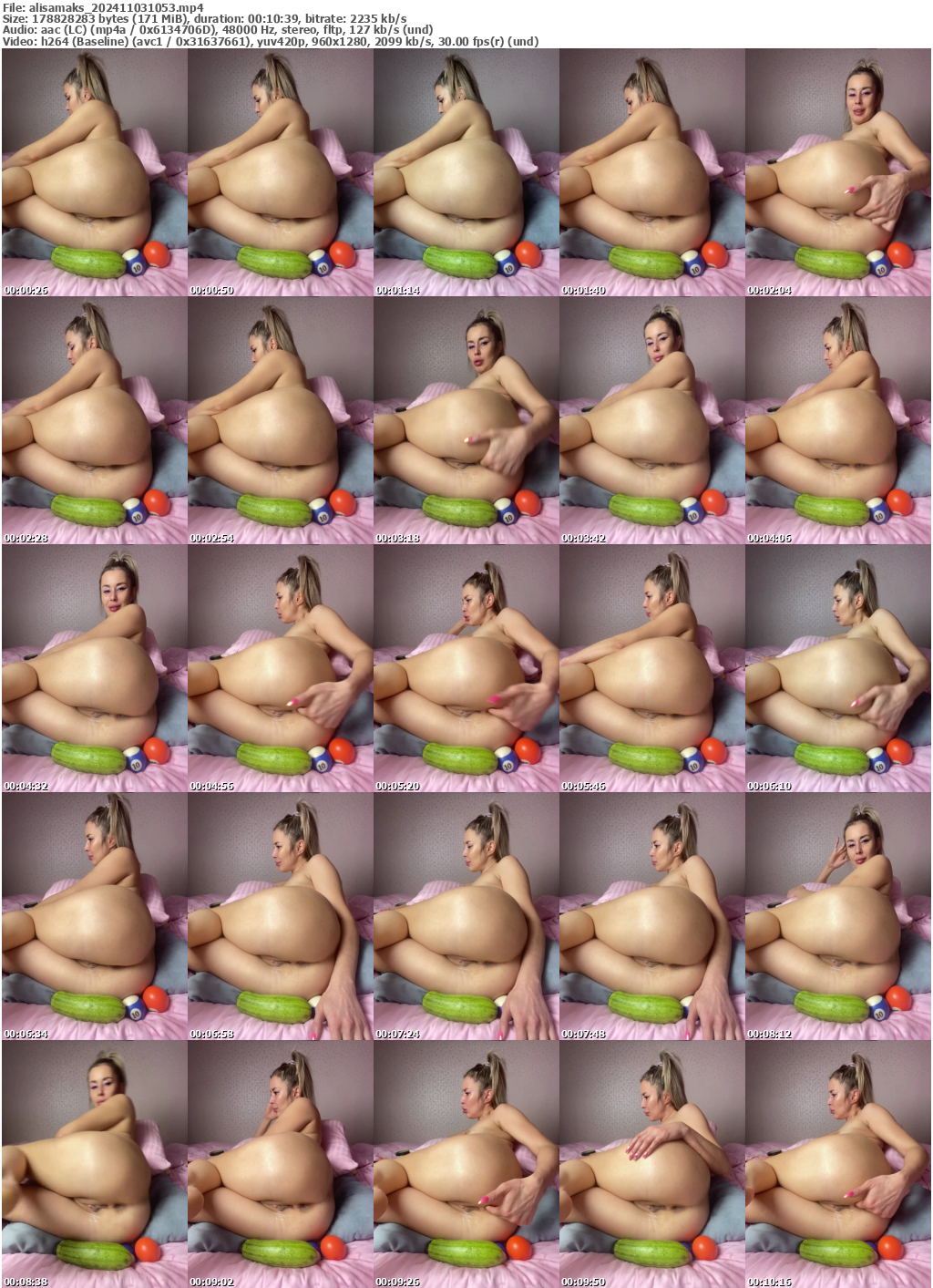 Preview thumb from alisamaks on 2024-11-03 @ bongacams