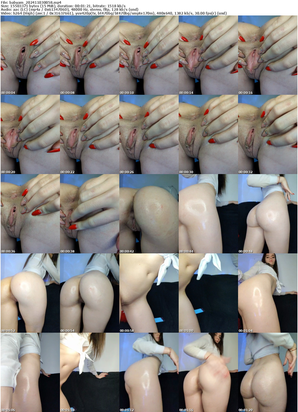 Preview thumb from babyam on 2024-11-03 @ bongacams