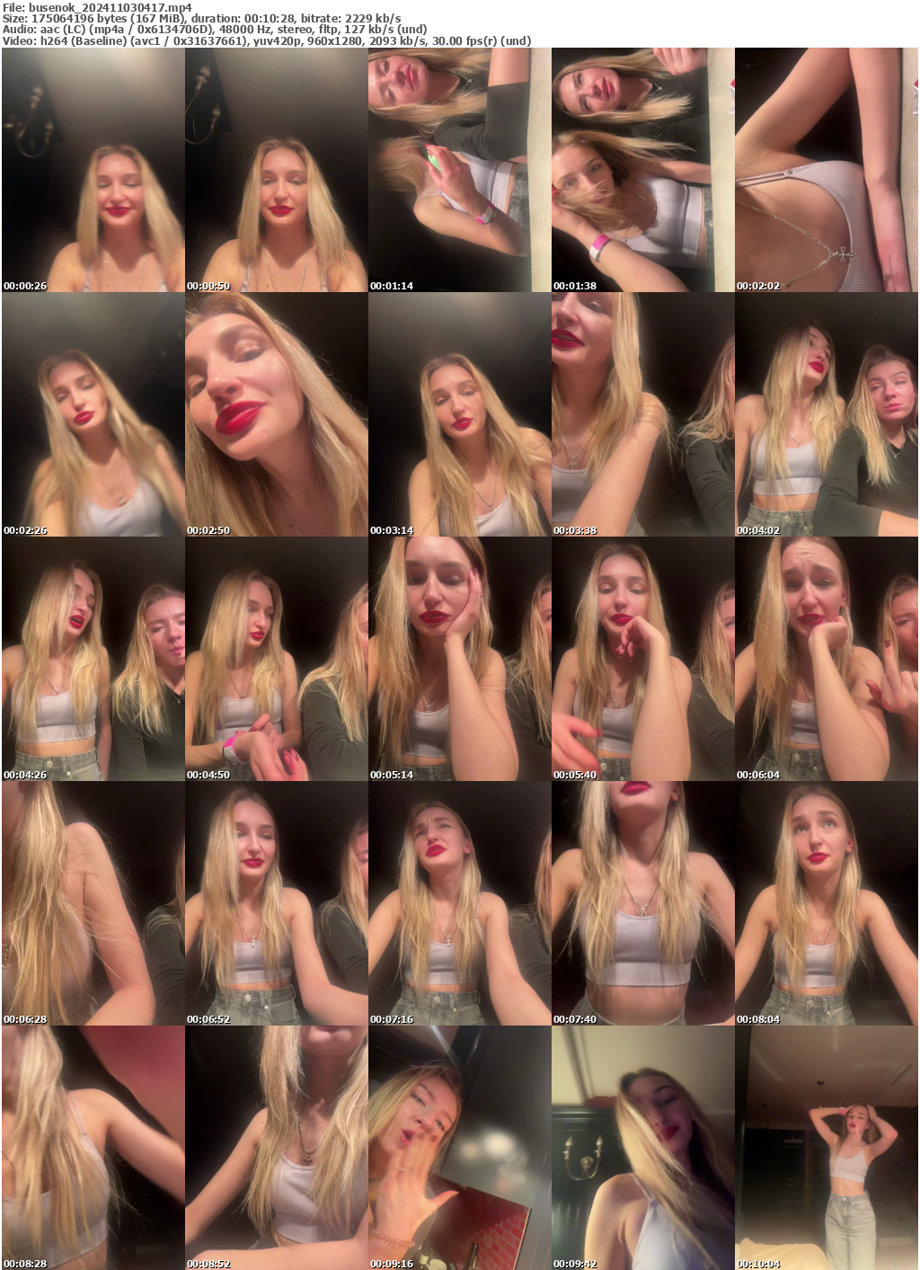 Preview thumb from busenok on 2024-11-03 @ bongacams