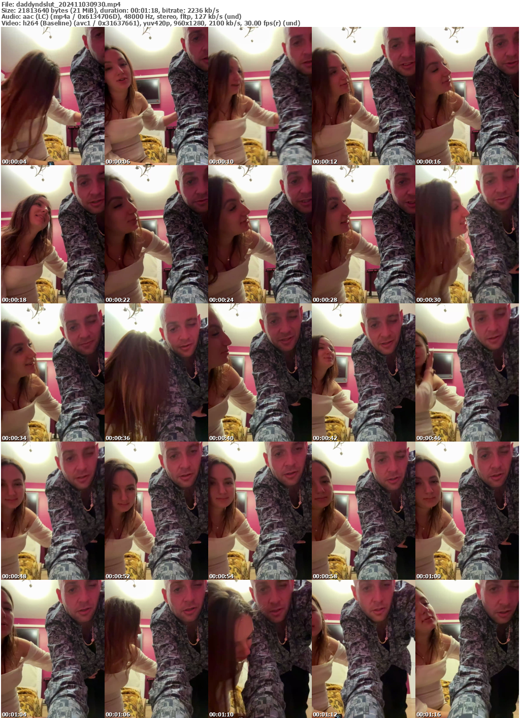 Preview thumb from daddyndslut on 2024-11-03 @ bongacams