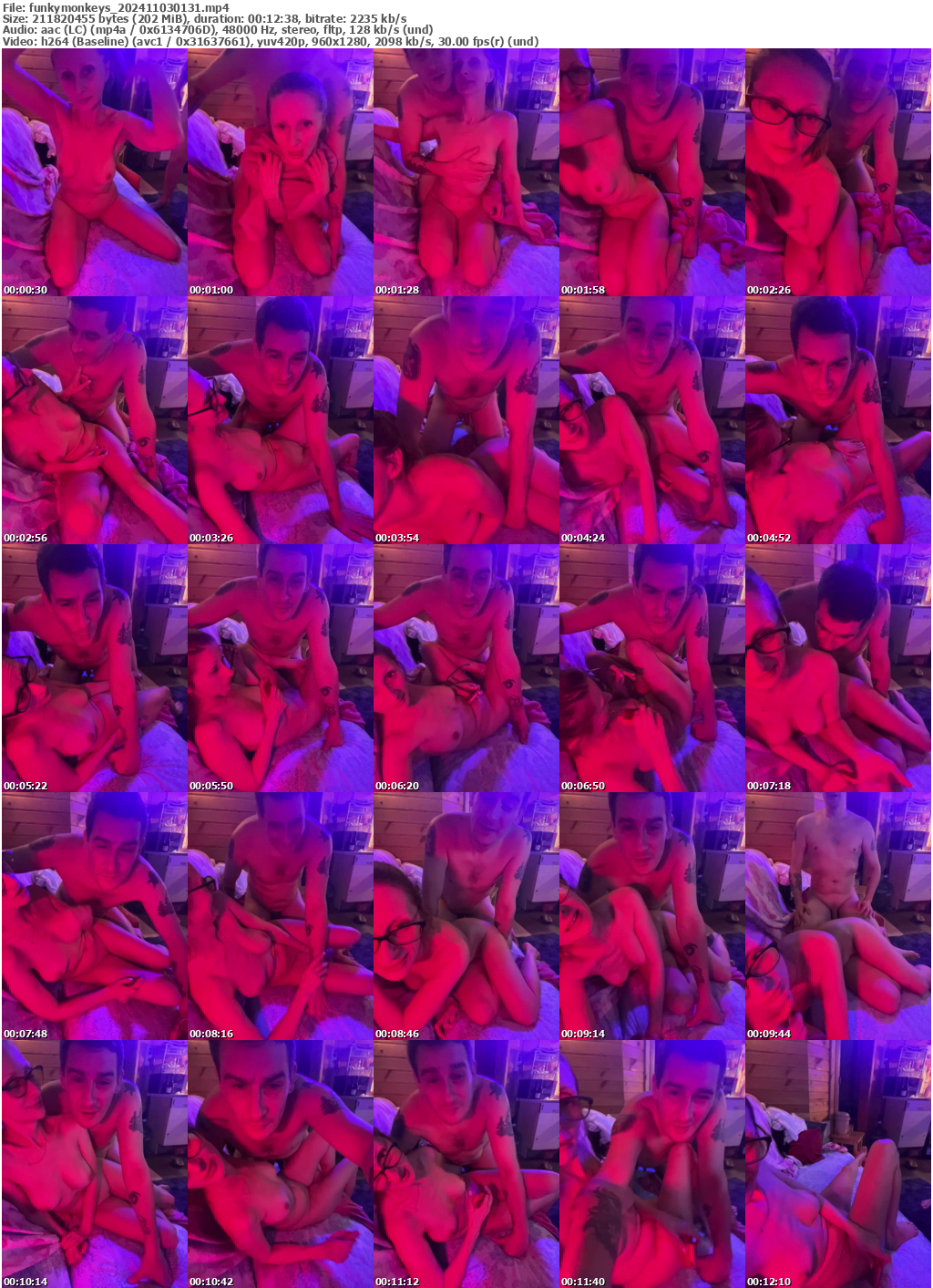 Preview thumb from funkymonkeys on 2024-11-03 @ bongacams