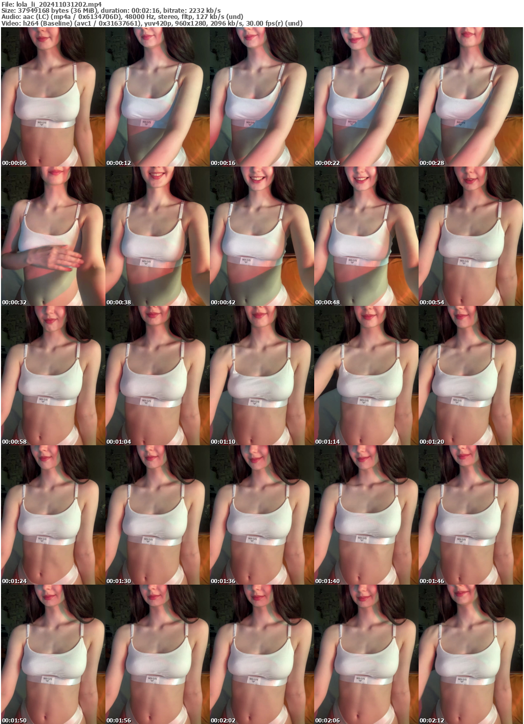 Preview thumb from lola_li on 2024-11-03 @ bongacams