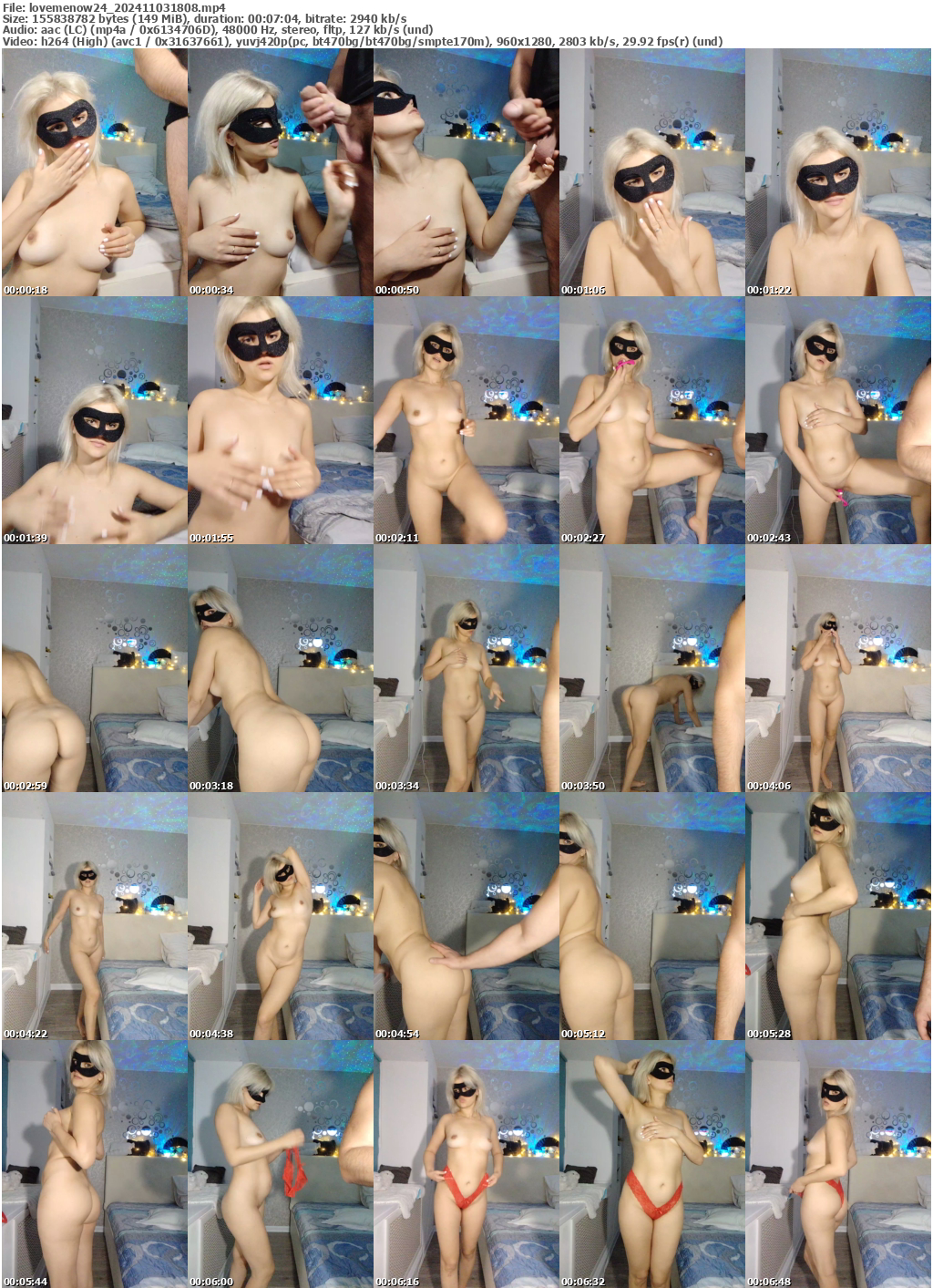 Preview thumb from lovemenow24 on 2024-11-03 @ bongacams