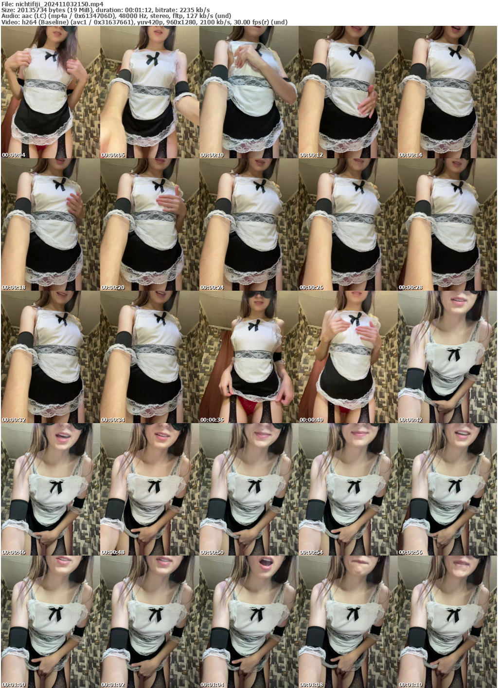 Preview thumb from nichtifiji on 2024-11-03 @ bongacams