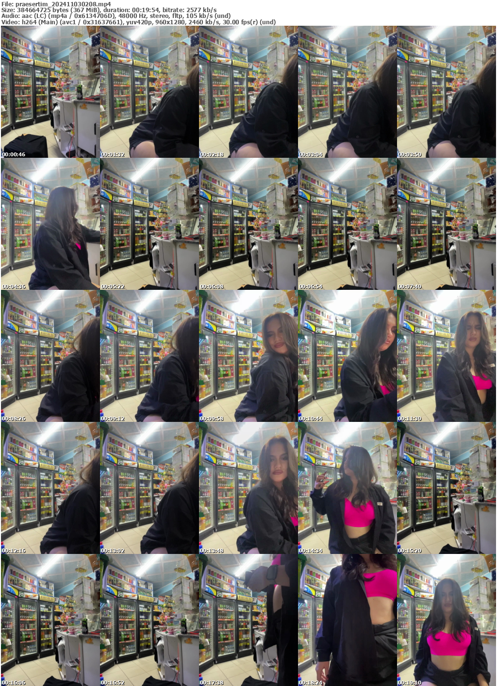 Preview thumb from praesertim on 2024-11-03 @ bongacams