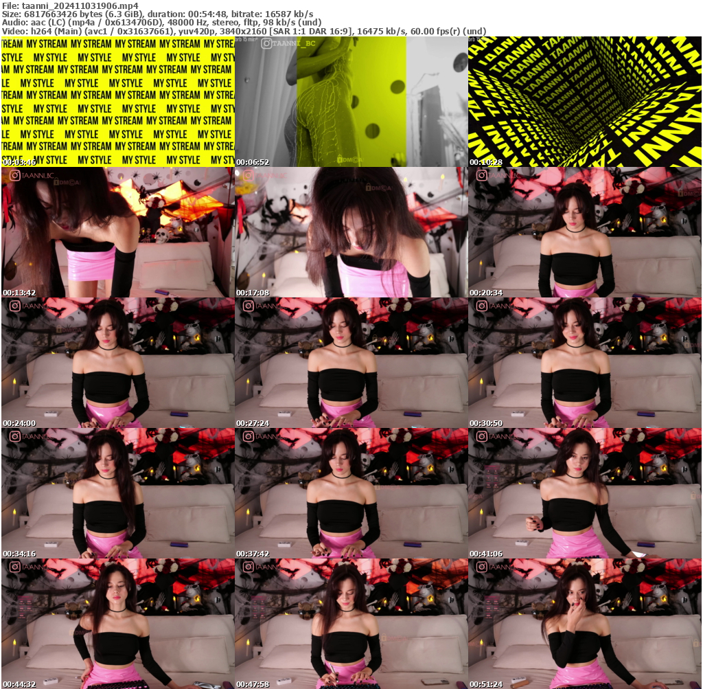 Preview thumb from taanni on 2024-11-03 @ bongacams