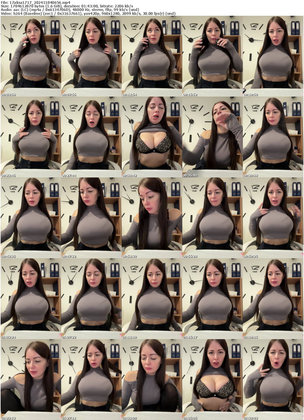 Preview thumb from 17alisa1717 on 2024-11-04 @ bongacams