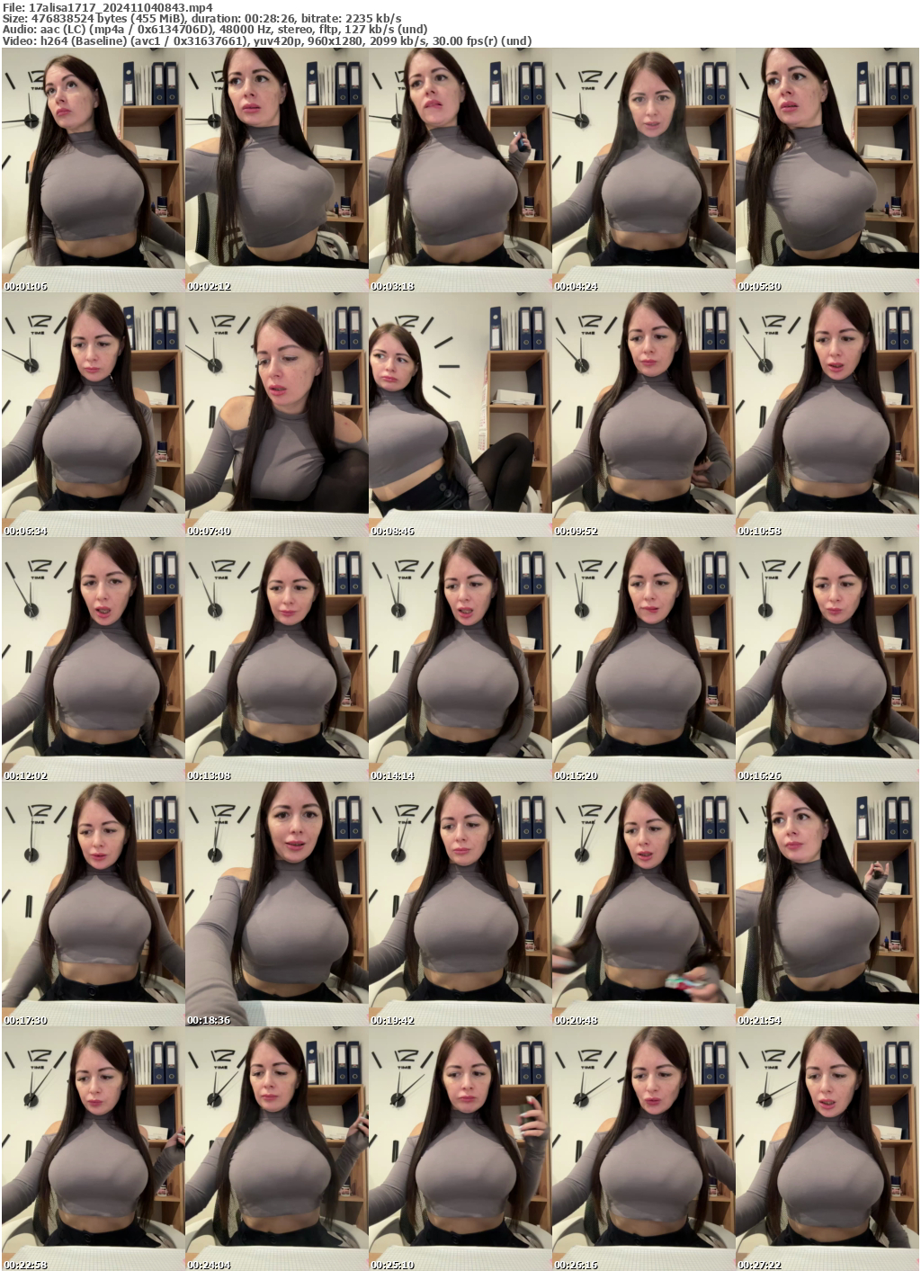 Preview thumb from 17alisa1717 on 2024-11-04 @ bongacams