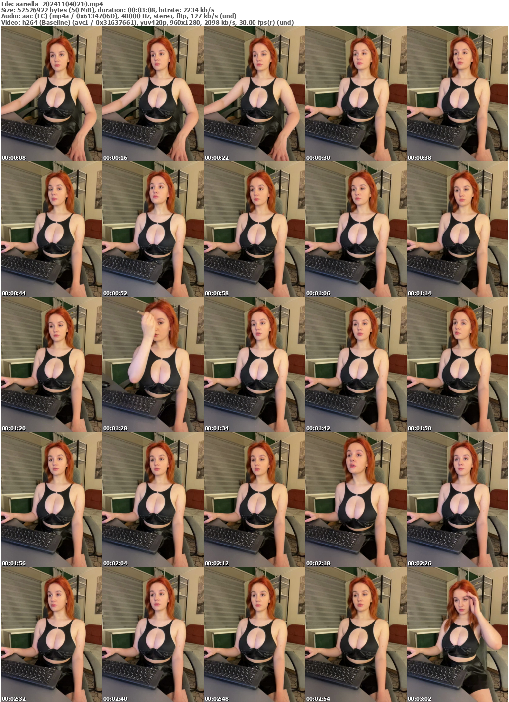 Preview thumb from aariella on 2024-11-04 @ bongacams