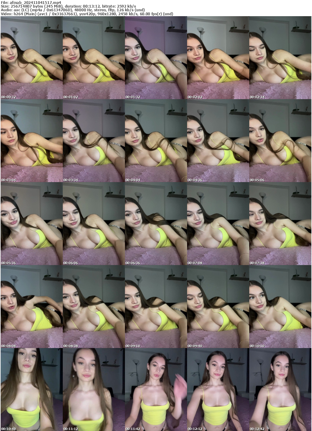 Preview thumb from afinab on 2024-11-04 @ bongacams