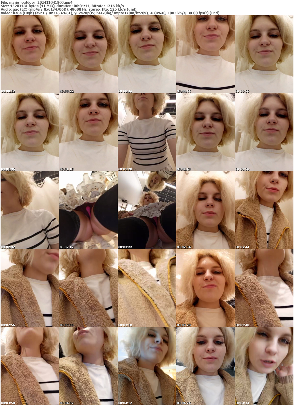 Preview thumb from marie_outdoor on 2024-11-04 @ bongacams