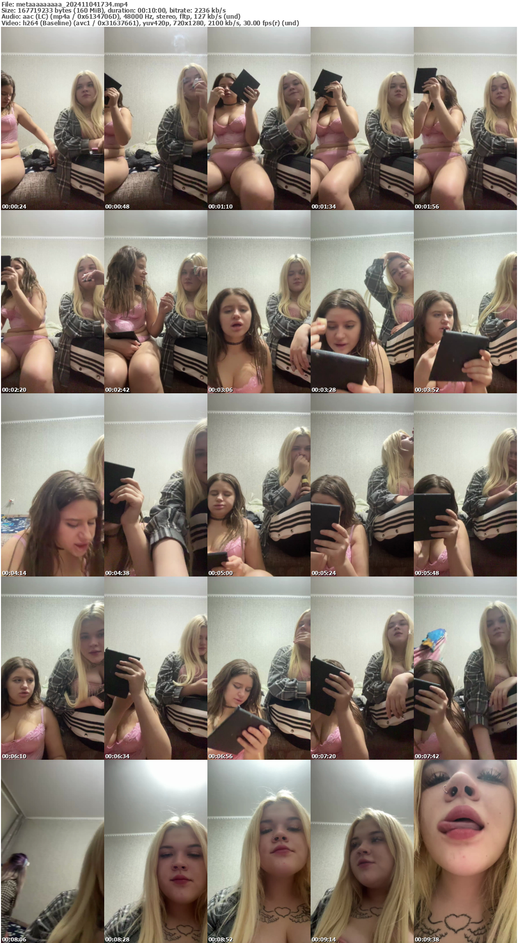 Preview thumb from metaaaaaaaaa on 2024-11-04 @ bongacams