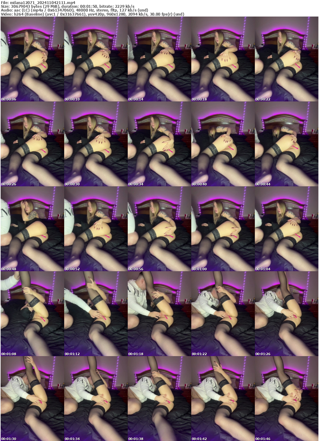 Preview thumb from milana12071 on 2024-11-04 @ bongacams