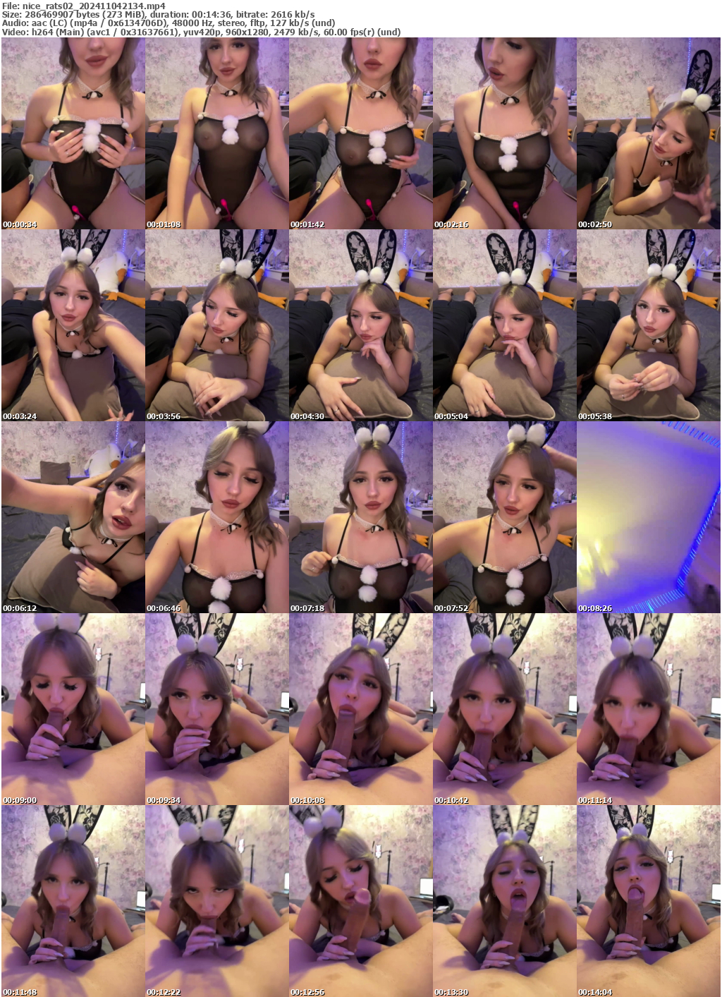 Preview thumb from nice_rats02 on 2024-11-04 @ bongacams