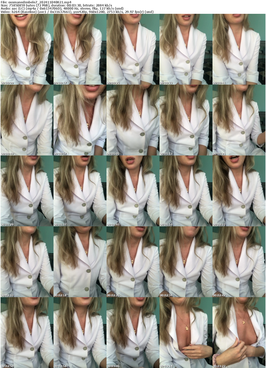 Preview thumb from ousmanedimbele7 on 2024-11-04 @ bongacams