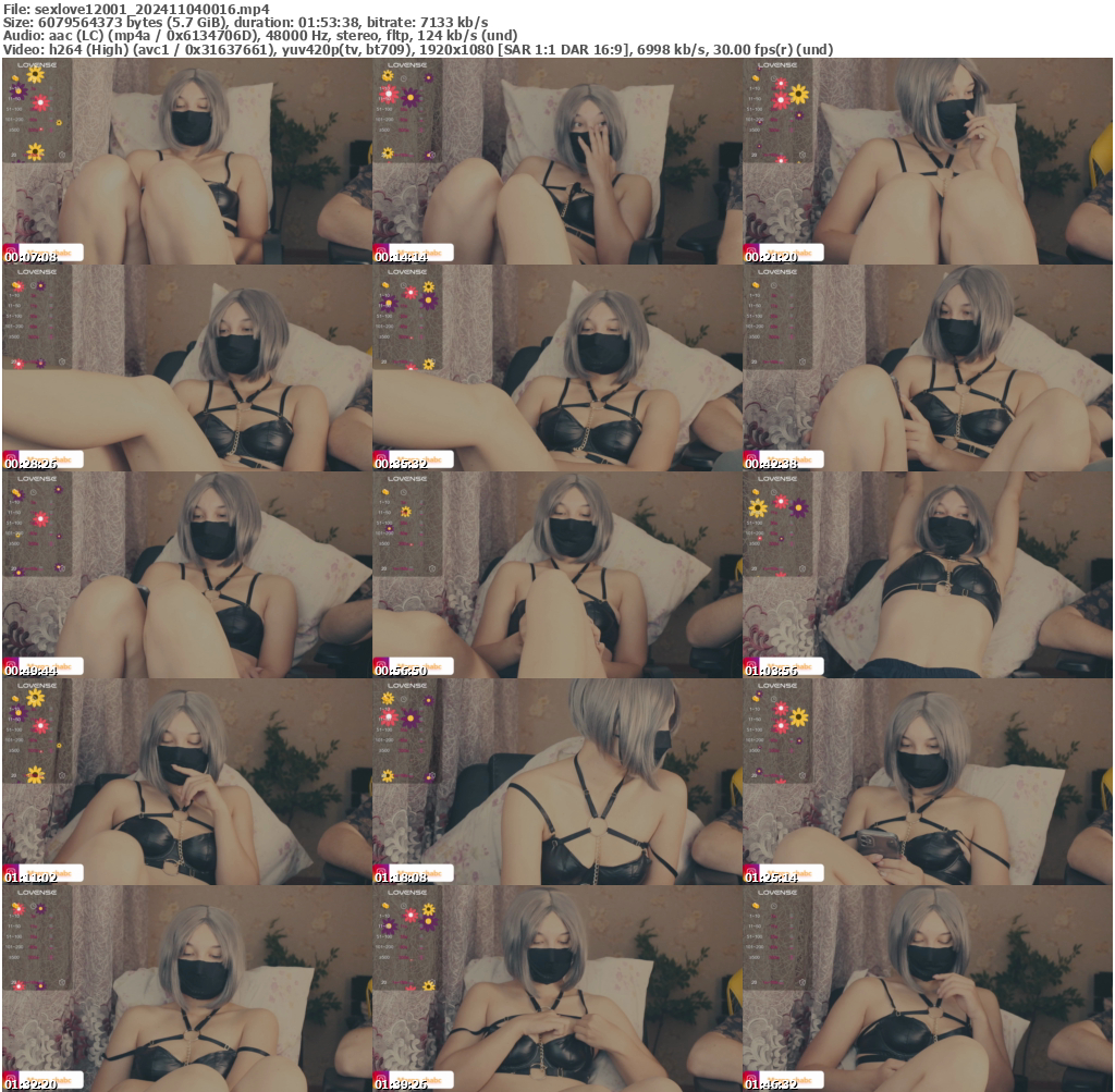 Preview thumb from sexlove12001 on 2024-11-04 @ bongacams