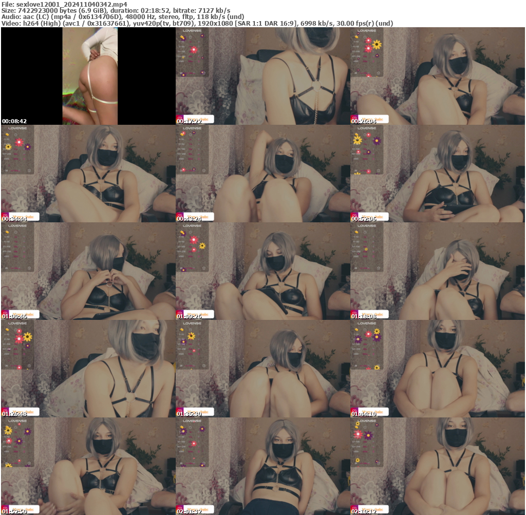 Preview thumb from sexlove12001 on 2024-11-04 @ bongacams