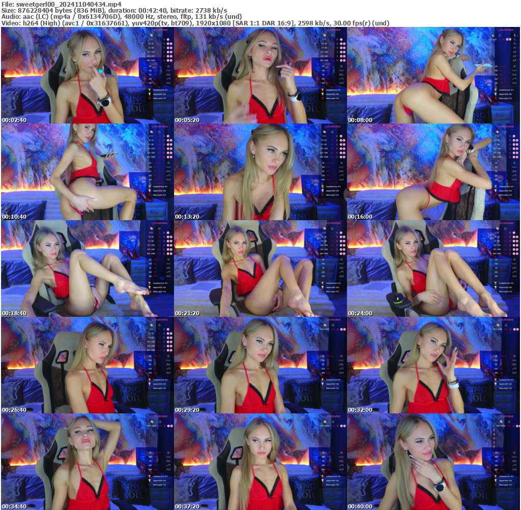 Preview thumb from sweetgerl00 on 2024-11-04 @ bongacams