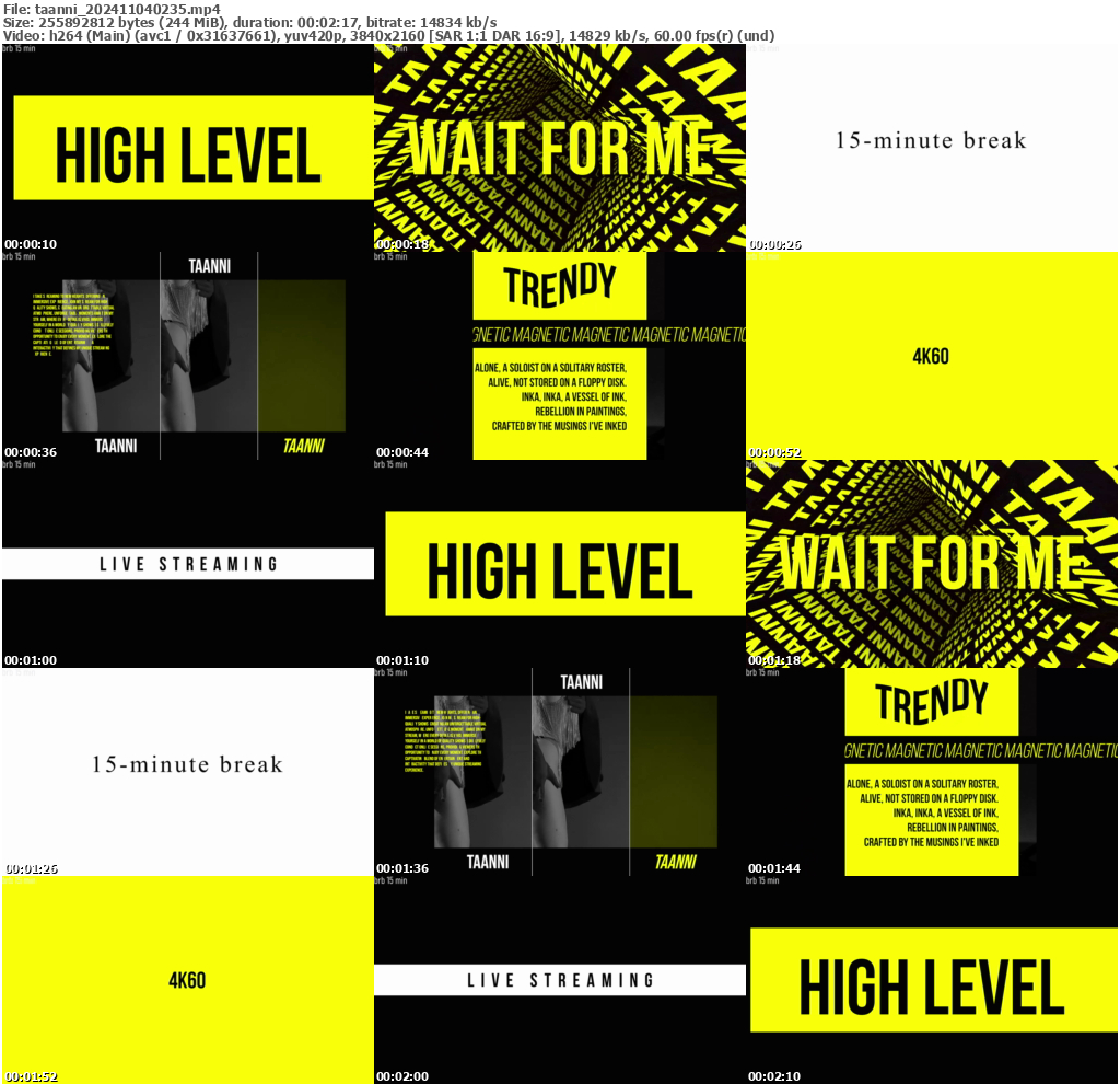 Preview thumb from taanni on 2024-11-04 @ bongacams