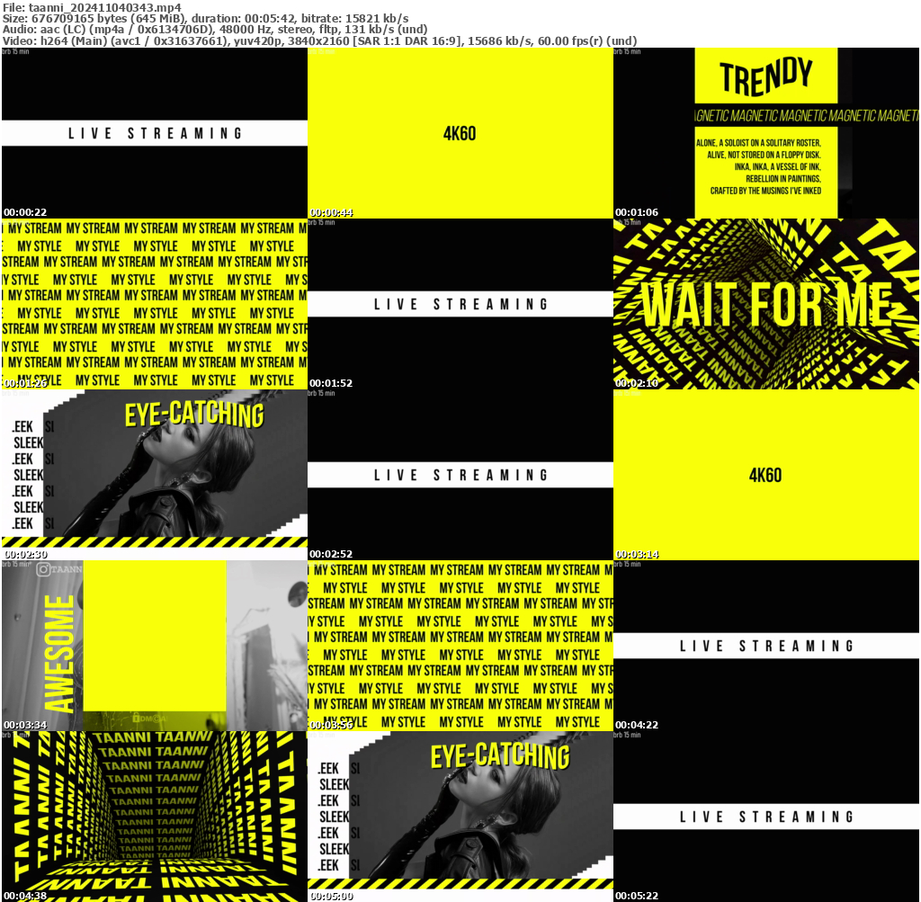 Preview thumb from taanni on 2024-11-04 @ bongacams