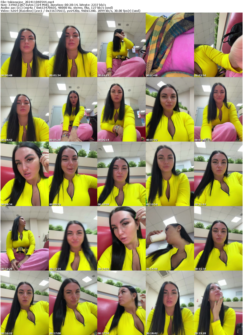 Preview thumb from tokionajoe on 2024-11-04 @ bongacams