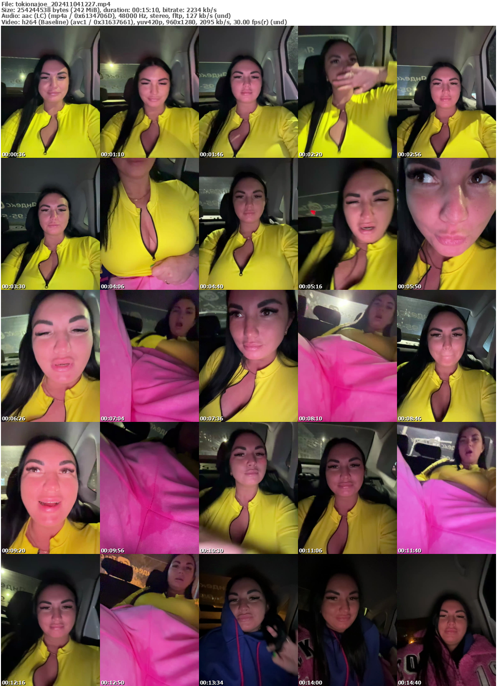 Preview thumb from tokionajoe on 2024-11-04 @ bongacams