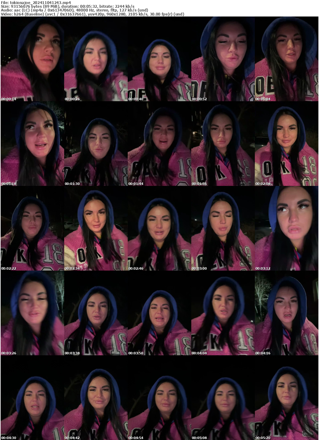 Preview thumb from tokionajoe on 2024-11-04 @ bongacams