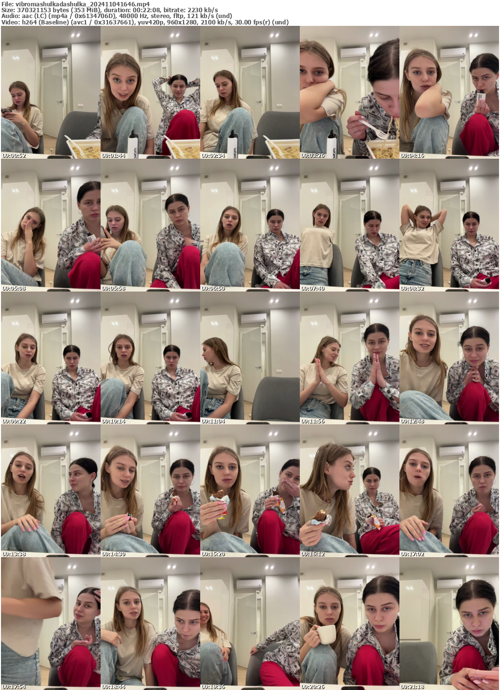 Preview thumb from vibromashulkadashulka on 2024-11-04 @ bongacams