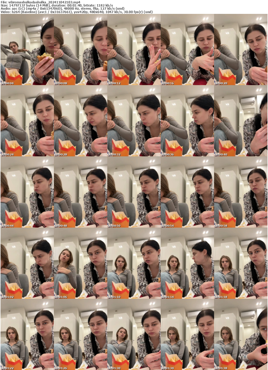 Preview thumb from vibromashulkadashulka on 2024-11-04 @ bongacams